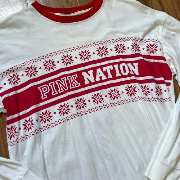 VS Pink Long sleeve tee - Picture 2 of 4